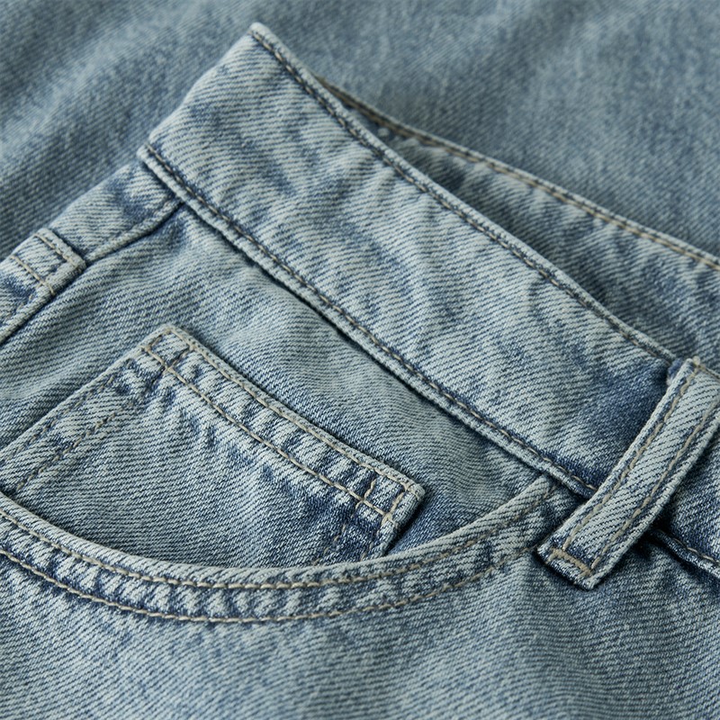 LMTD Garçon Jean Bex Coupe Extra Lâche Light Blue Denim