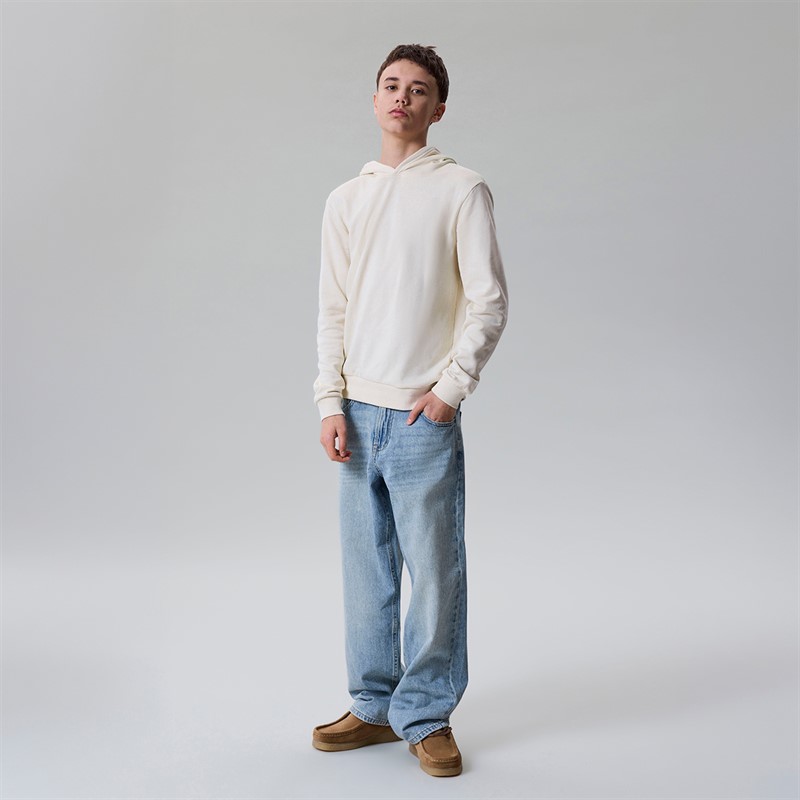 LMTD Garçon Jean Bex Coupe Extra Lâche Light Blue Denim