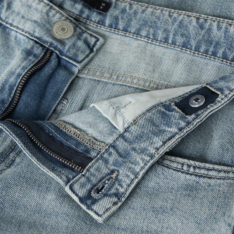 LMTD Garçon Jean Bex Coupe Extra Lâche Light Blue Denim