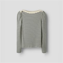 LMTD Piger Seher Langærmet Bådhals Top Navy Blazer