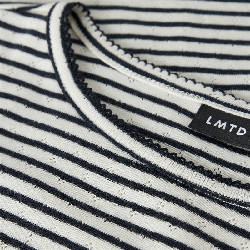 LMTD Piger Seher Kortærmet T-shirt Navy Blazer