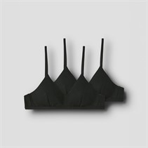 LMTD Mädchen Nantelle Zweierpack Bralettes Schwarz