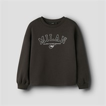 LMTD Piger Faris O-hals sweatshirt Black Coffee