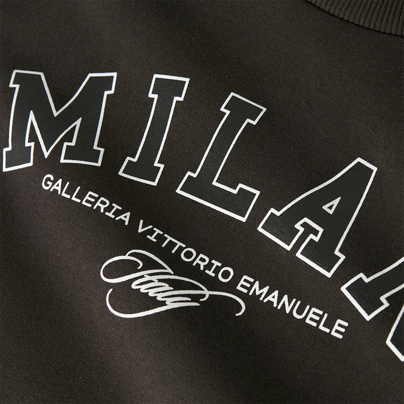 LMTD Piger Faris O-hals sweatshirt Black Coffee
