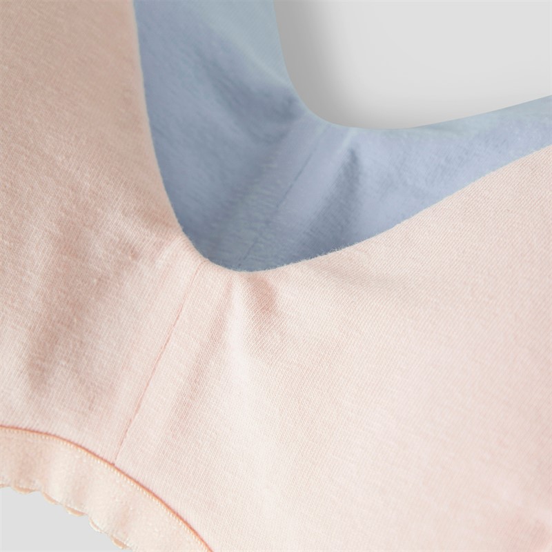 LMTD Mädchen Nantelle Zweierpack Bralettes Crystal Pink