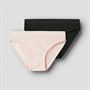LMTD Mädchen Nantelle Zwei Pack Slips Crystal Pink/Schwarz