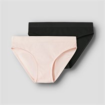 LMTD Mädchen Nantelle Zwei Pack Slips Crystal Pink/Schwarz
