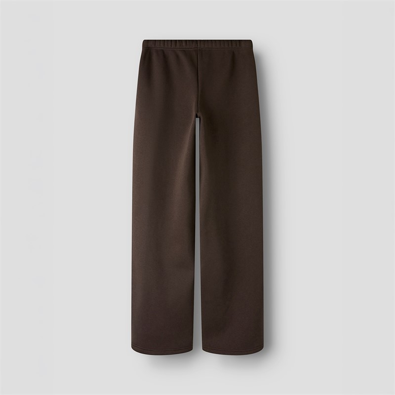 LMTD Piger Faris Wide Leg Joggers Chocolate Brown