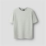 LMTD Piger Hibi Kortærmet T Shirt Light Grey Melange