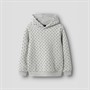 LMTD Mädchen Dosso Hoodie Light Grey Melange
