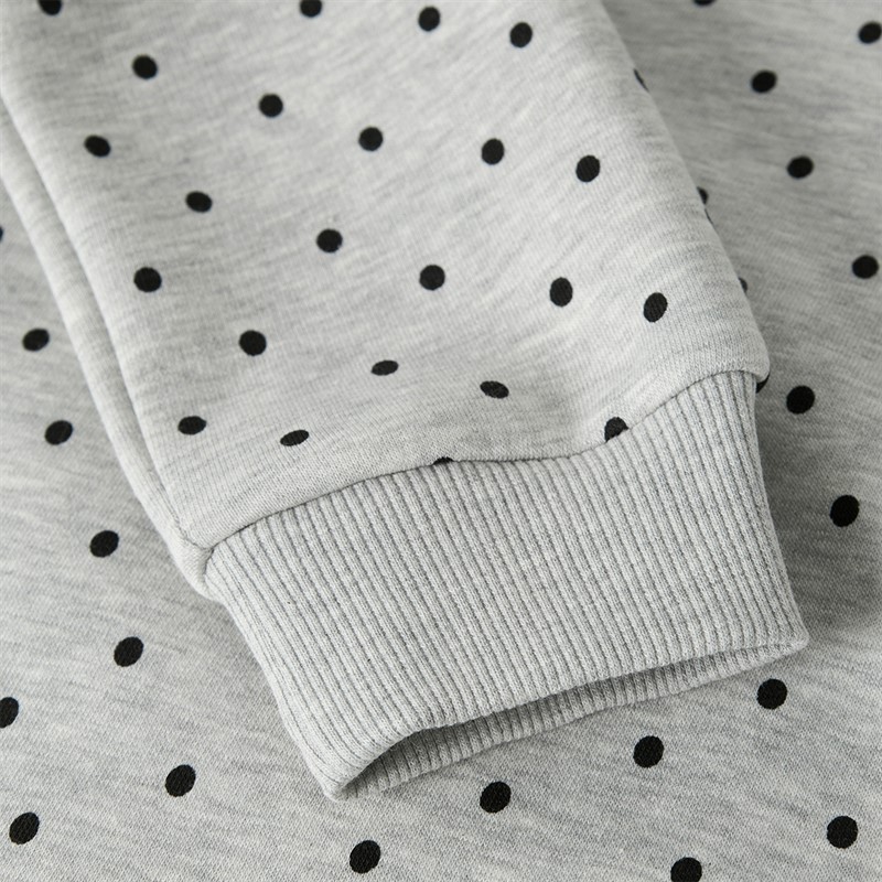 LMTD Mädchen Dosso Hoodie Light Grey Melange