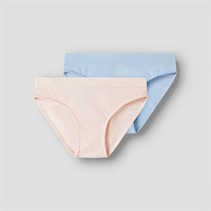 LMTD Mädchen Nantelle Zwei Pack Slips Crystal Pink/Blau