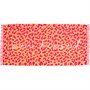 South Beach Womens Sun Kissed Microfibre Towel Orange/Pink