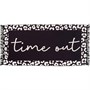 South Beach Womens Time Out Microfibre Towel Black/White