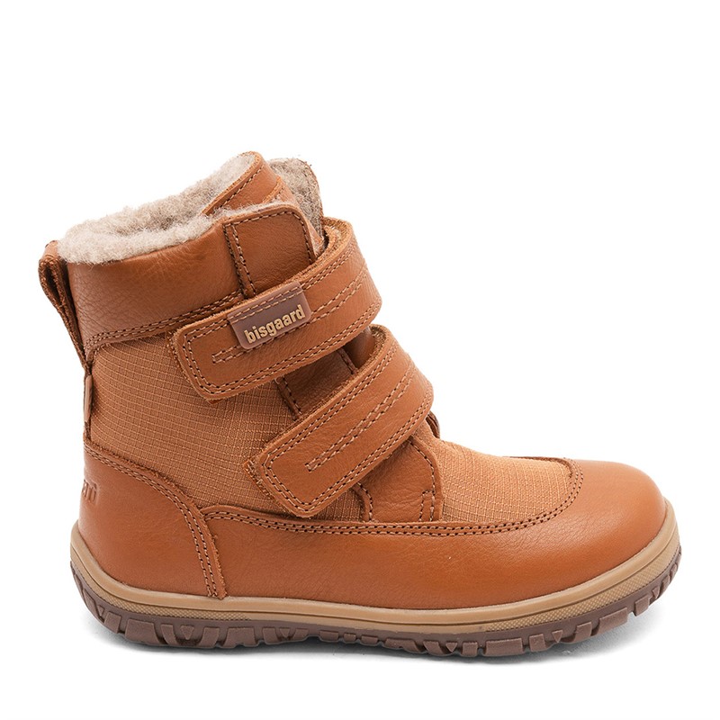 Bisgaard Tex buty Hannibal dla dziecka kolor koniakowy - Rozmiar 35