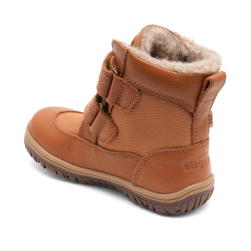 Bisgaard Kinder Hannibal Waterproof Tex Stiefel Cognac