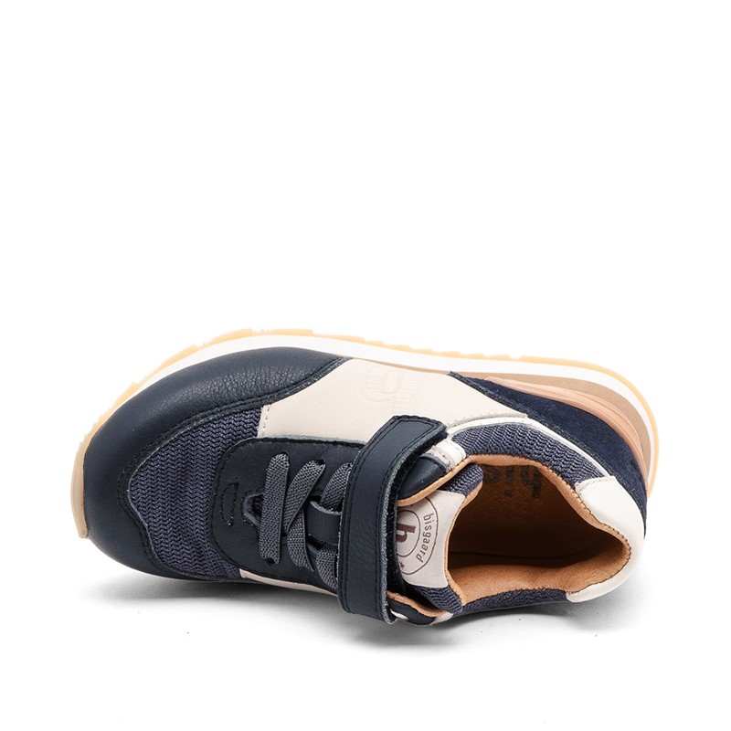 Bisgaard Chaussures Velcro Enfant Walde Navy