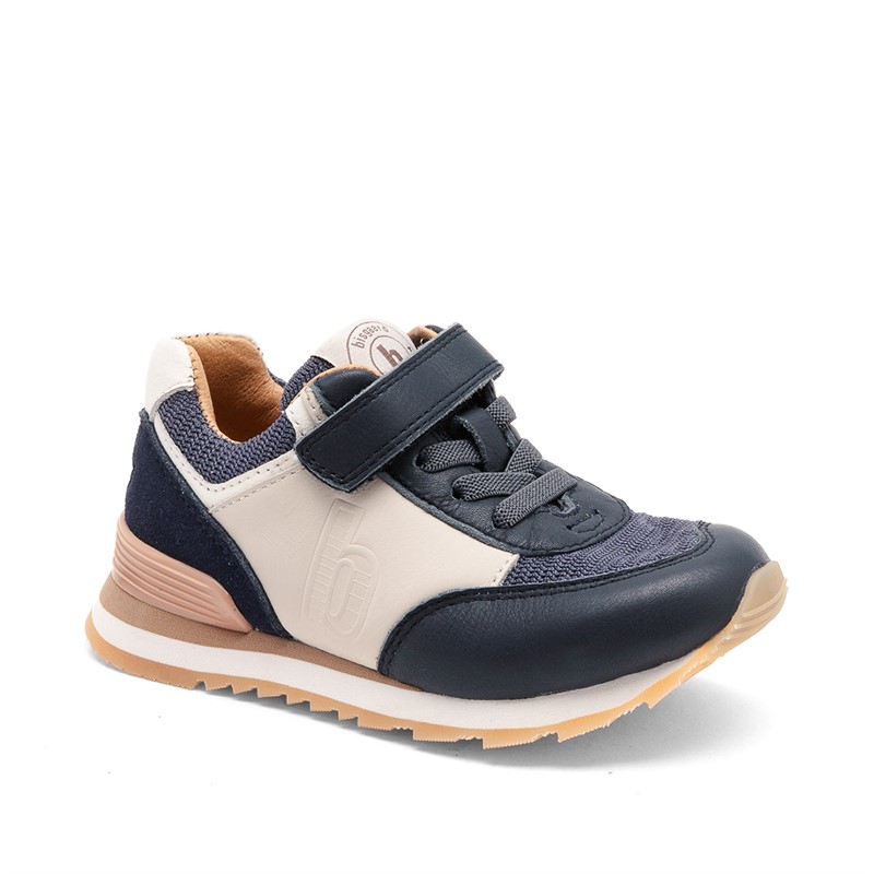 Bisgaard Chaussures Velcro Enfant Walde Navy