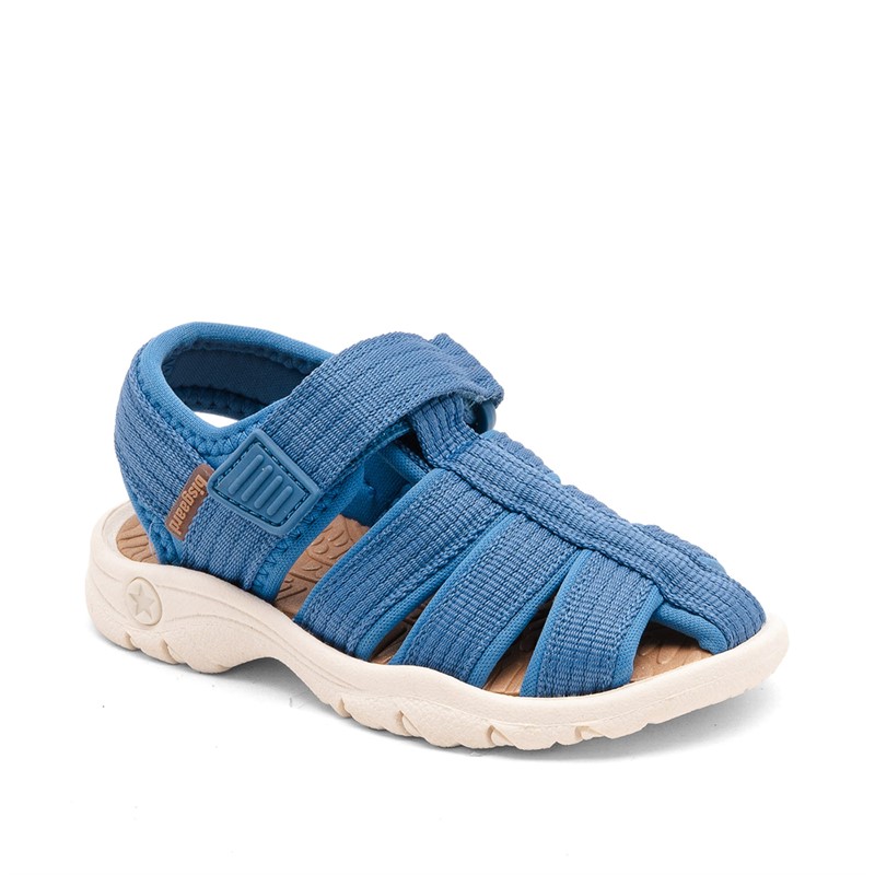 Bisgaard Walde buty na rzepy dla dzieci kolor Fioletowy