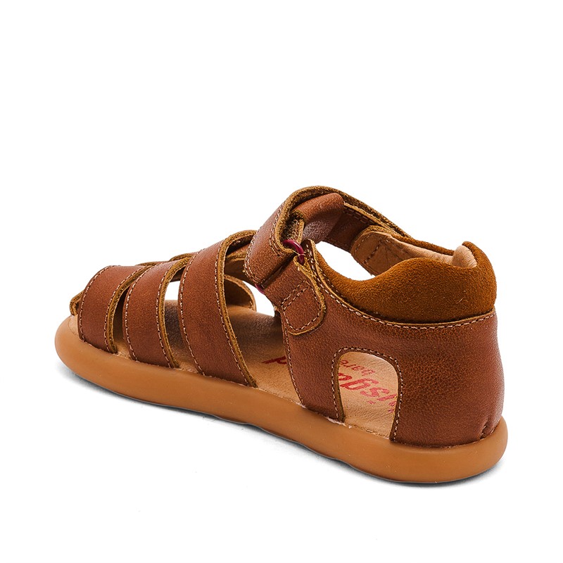 Bisgaard Barefoot Fiona buty dla dzieci kolor Cacao