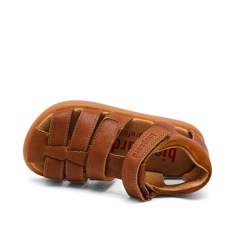 Bisgaard Barefoot Fiona buty dla dzieci kolor Cacao