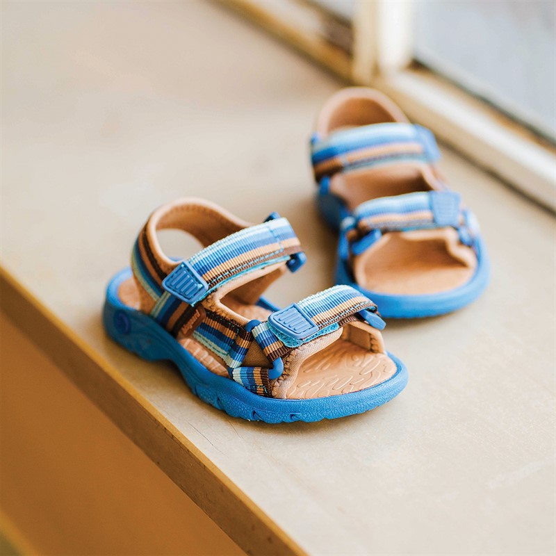 Bisgaard Børne Nico Sandaler Cobalt Mix