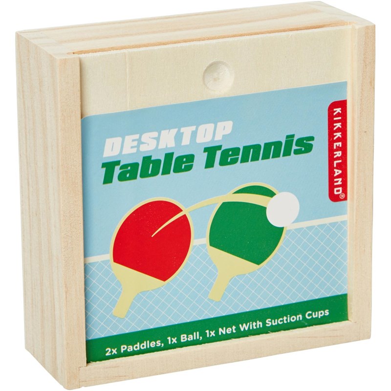 Kikkerland Desktop Table Tennis Multi