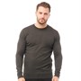 Feraud Mens Connor Crew Neck Knitwear Charcoal