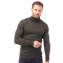 Feraud Mens Roll Neck Knitwear Charcoal