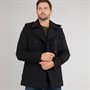Feraud Mens DB Slim Fit Reefer Jacket Black