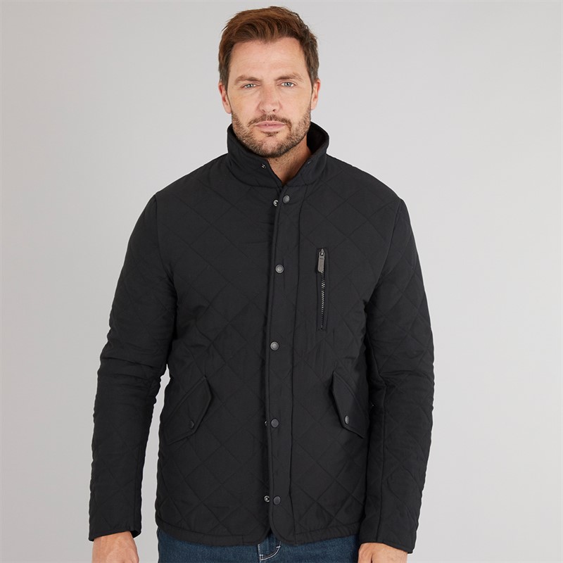 Feraud Mens Prima Quilted Jacket Black