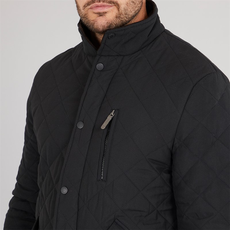 Feraud Mens Prima Quilted Jacket Black