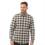 Feraud Chemise à Manches Longues Plaid Homme Bleu Marine Carreaux
