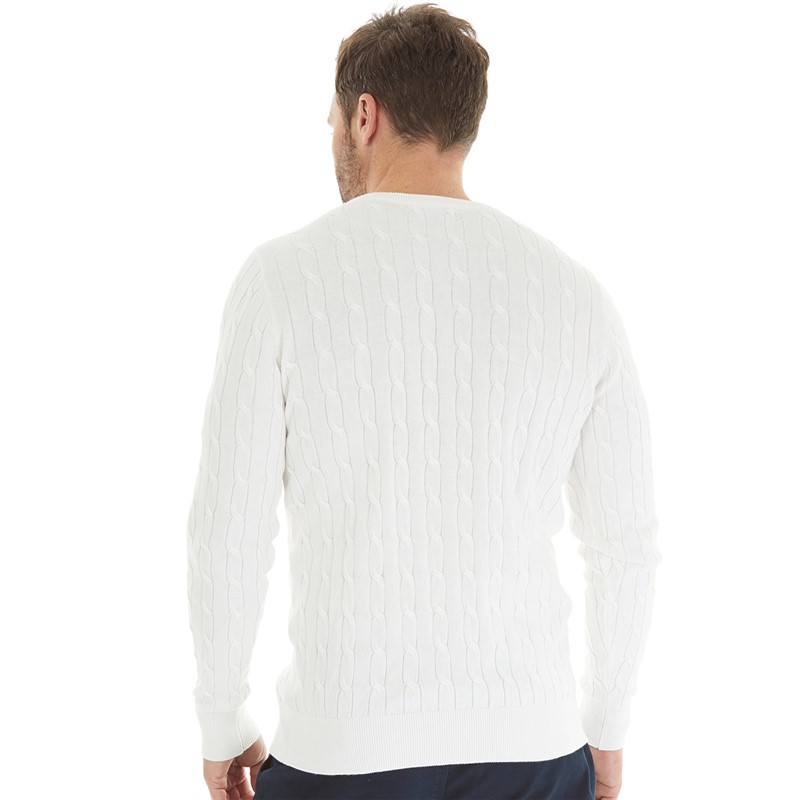 Feraud Mens Jumper Off White