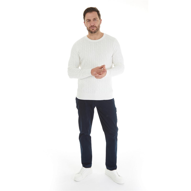 Feraud Mens Jumper Off White