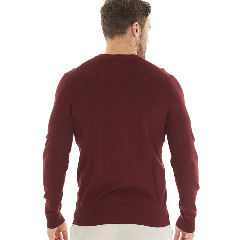 Feraud Mens Jumper Burgundy