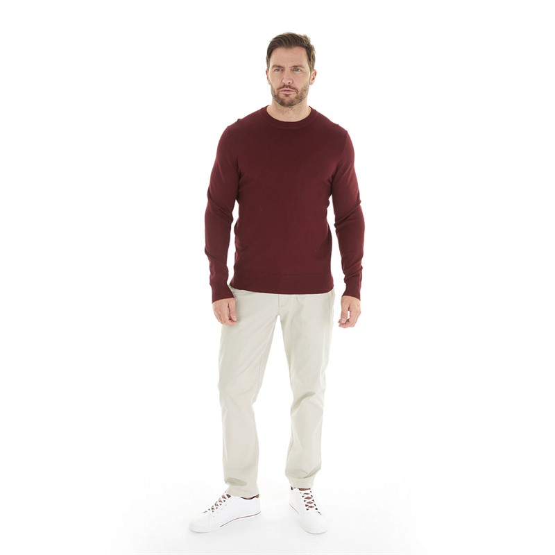 Feraud Mens Jumper Burgundy