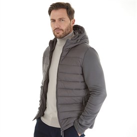 Feraud mens quilted jacket black best sale