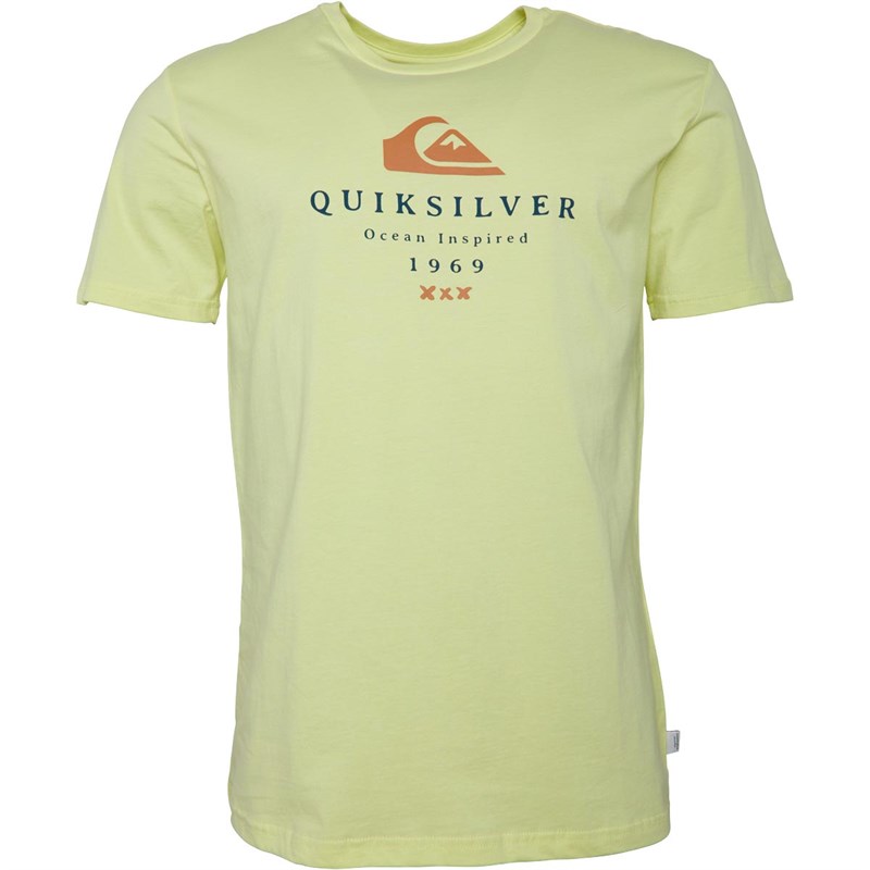 Buy Quiksilver Mens First Fire Short Sleeve TShirt Charlock