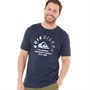 Quiksilver Mens Mixed Signals T-Shirt Navy Blazer