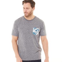 Quiksilver Mens Retro Plan T-Shirt Navy Blazer