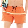 Quiksilver Mens Between Waves Swim Shorts Mecca Orange