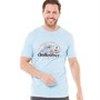 Quiksilver Mens Sunset Wave T-Shirt Sky Blue