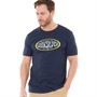 Quiksilver Mens In Circles T-Shirt Navy Blazer