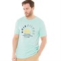 Quiksilver Mens Mixed Signals T-Shirt Beach Glass