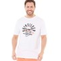 Quiksilver Mens Rockin Skull T-Shirt White