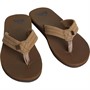 Quiksilver Mens Carver Suede Sandals Tan