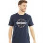 Quiksilver Mens Circle Up T-Shirt Navy Blazer