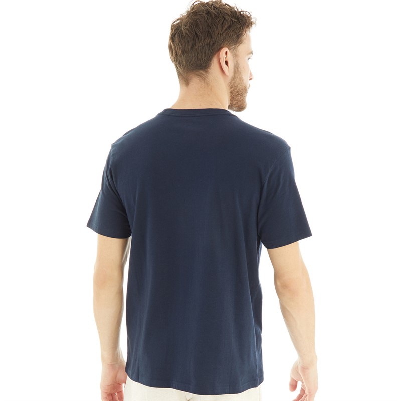 Quiksilver Mens Circle Up T-Shirt Navy Blazer