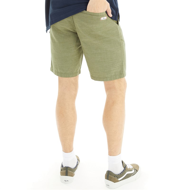 Quiksilver Mens Davis Chino Shorts Four Leaf Clover